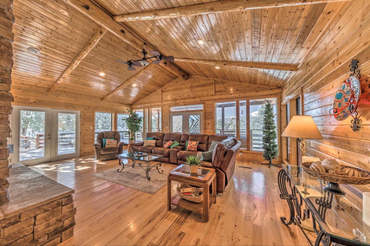 Spacious Ruidoso Home With Hot Tub And Fireplaces Exteriér fotografie